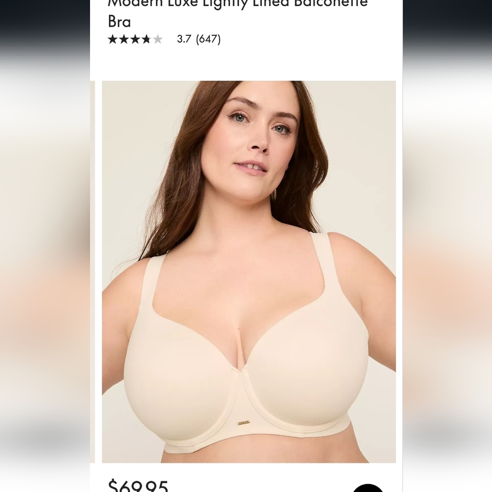 Modern Luxe Lightly Lined Balconette Bra - Mauve